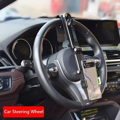 Visor Mount 🚗📱 — 360° Hands-Free Phone Access