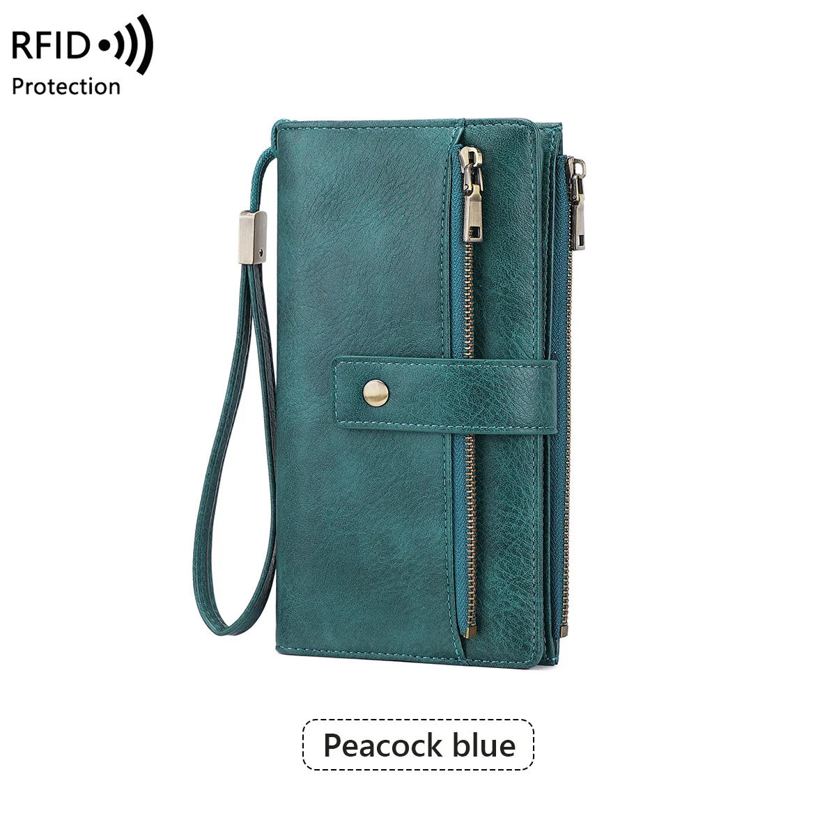 Portefeuille Long 💖 — Protection RFID, Style Élégant