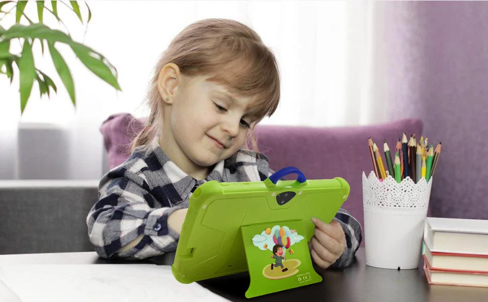 KidBright 7 Inch Android Kids Tablet Quad Core 4GB RAM 64GB ROM Play - Learn Fun