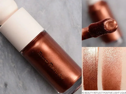 Ensemble Fard à joues nacré, Enlumineur et Gloss à lèvres Rare Beauty,