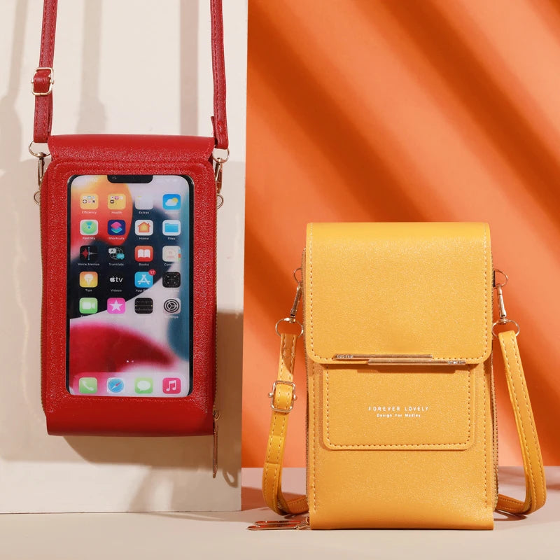 Sac bandoulière TouchCarry™ 📱✨ — Utilisez votre téléphone sans le sortir