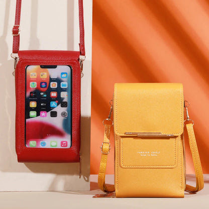 Sac bandoulière TouchCarry™ 📱✨ — Utilisez votre téléphone sans le sortir
