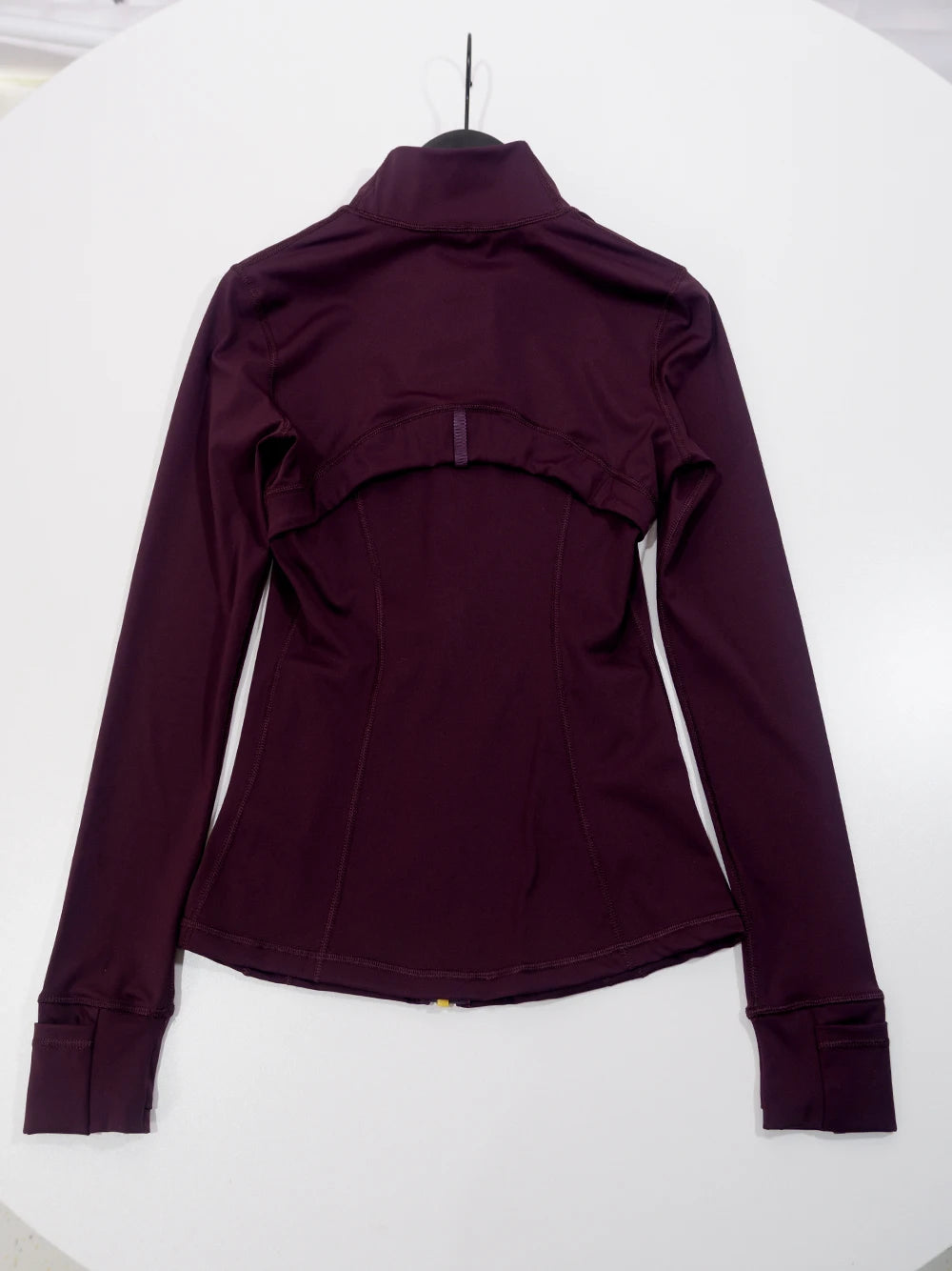 Women's Define Gold Zipper Cropped Jacket and Breathable Yoga Pants Set