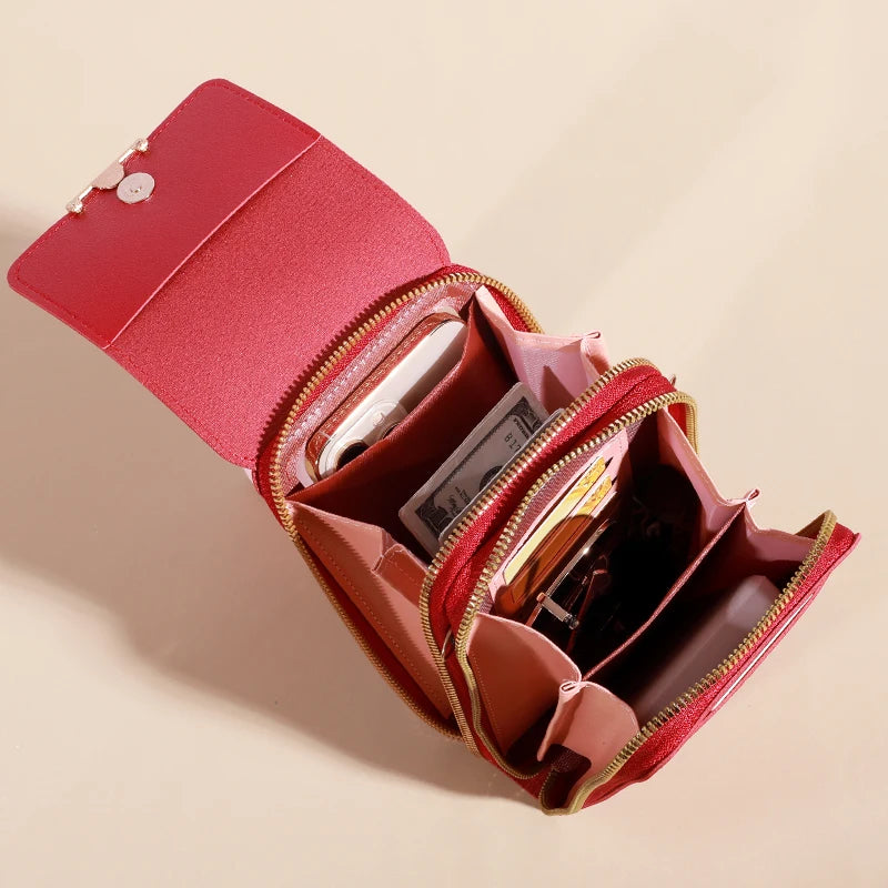 Sac bandoulière TouchCarry™ 📱✨ — Utilisez votre téléphone sans le sortir