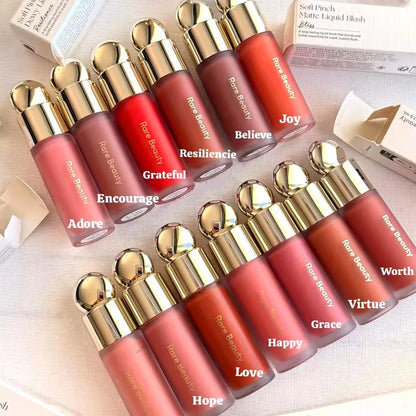 Rare Beauty's Soft Pinch Liquid Blush and Soft Pinch Tinted Lip Oil