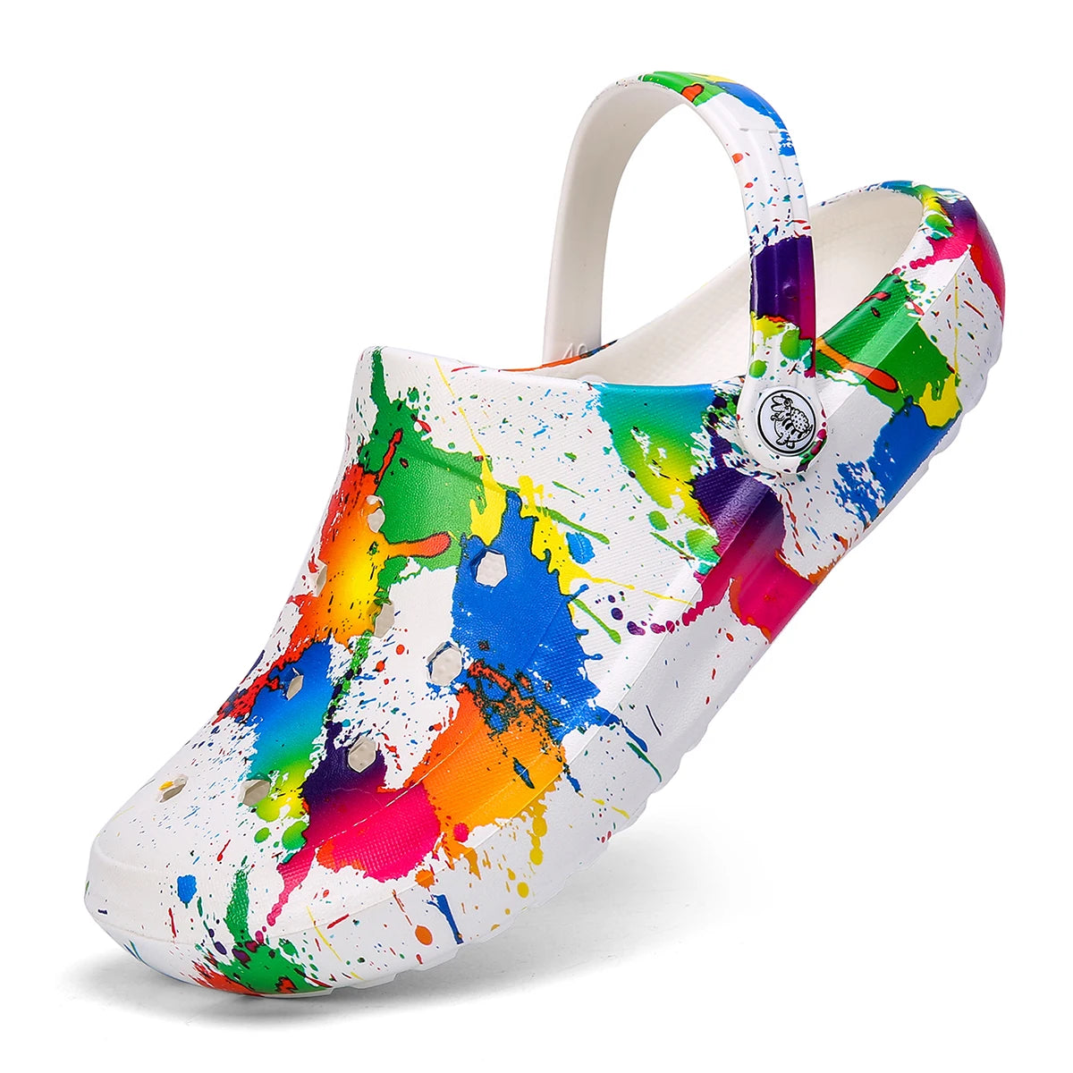 Women's Tie-dye Pattern Slip On Clogs