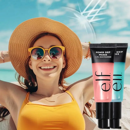 e.l.f. Power Grip Primer and Halo Glow Liquid Filter