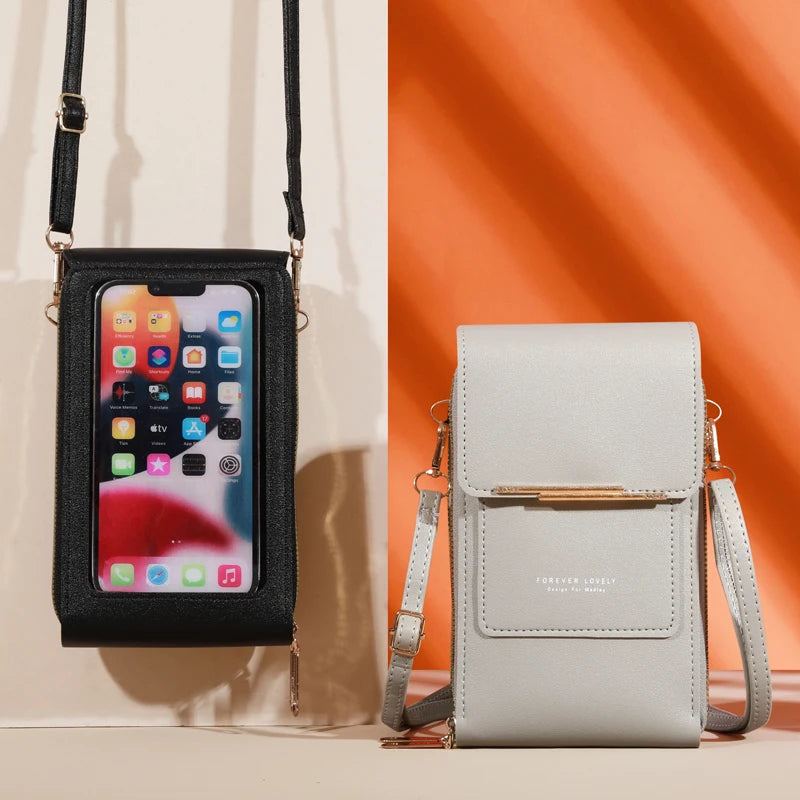 Sac bandoulière TouchCarry™ 📱✨ — Utilisez votre téléphone sans le sortir
