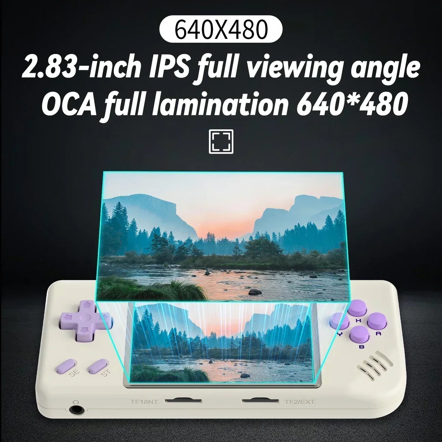 ANBERNIC RG28XX Handheld Game Console 2.83'' IPS Screen Video