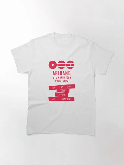 BTS World Tour April 2026 Shirt