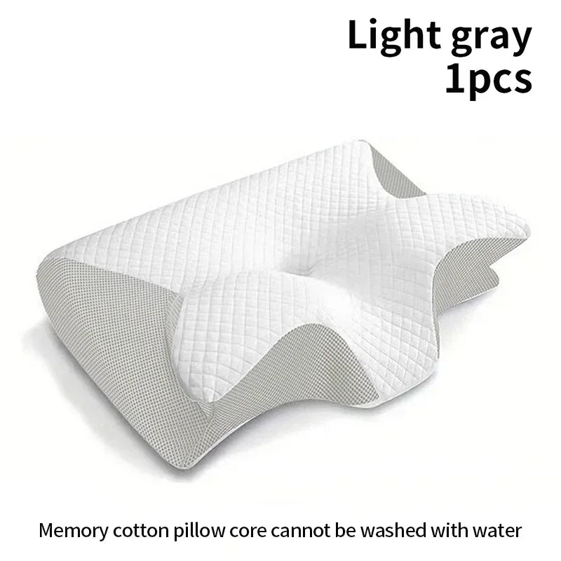 New 2 in 1 Ergonomic Memory Foam Pillow