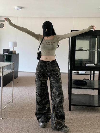 Women's Y2k High Street Baggy Pants