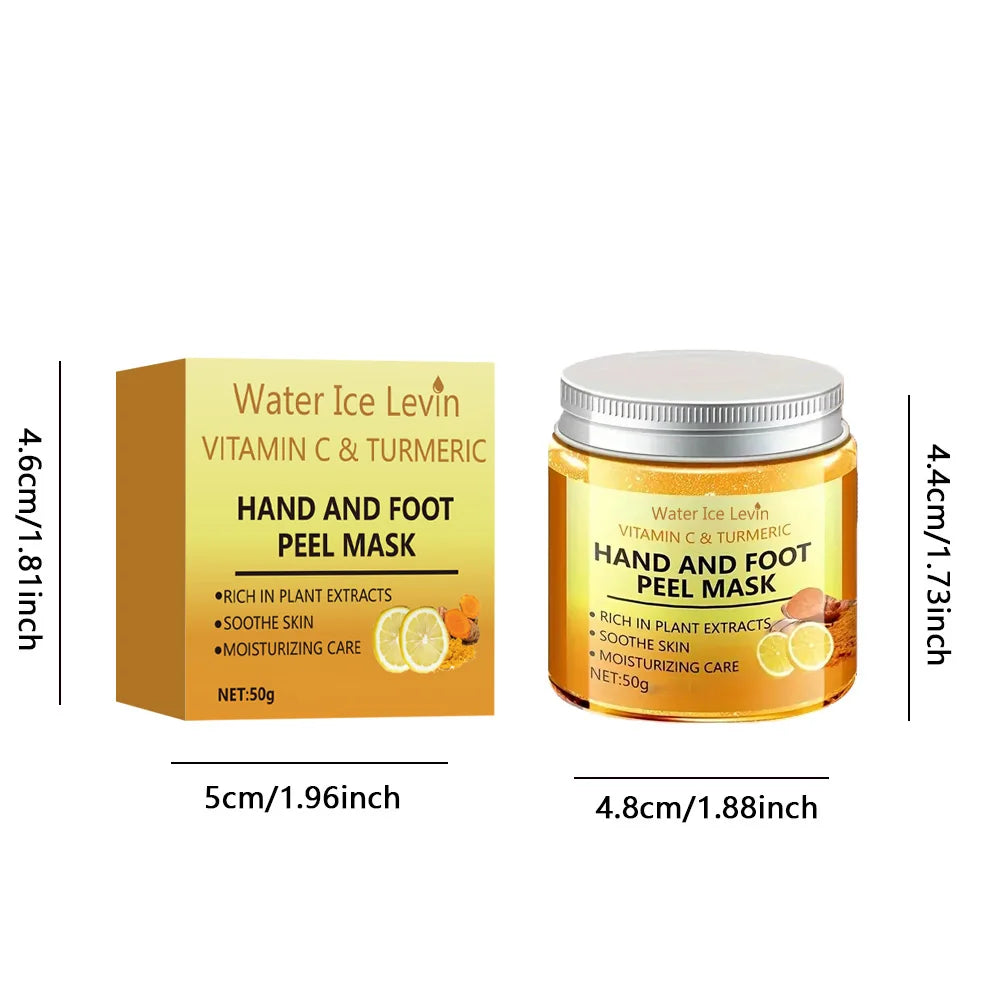 Vitamin C & Turmeric Hands and Feet Wax Mask:
