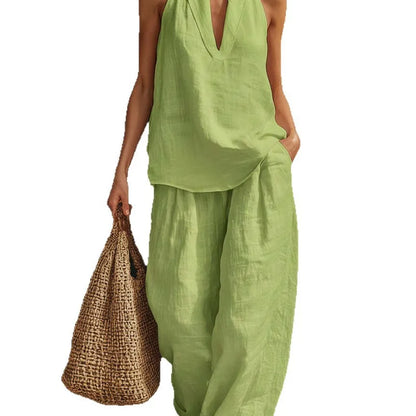 BreezeBoho™ Linen Set 🌴💃 — Light, Flowy & Vacation Ready