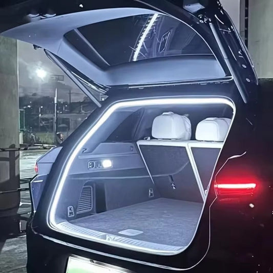 Bande lumineuse LED pour coffre de voiture à détecteur de mouvement – Éclairage intérieur d'ambiance facile à installer