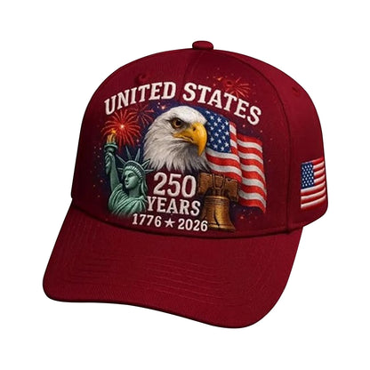 Chapeau du 250e anniversaire LibertyRetro™ 🇺🇸✨ Portez l'héritage