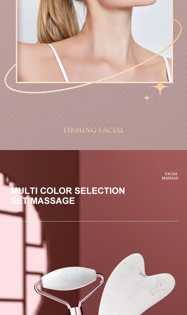 Resin Facial Massage Roller for Face,Neck,Eyes