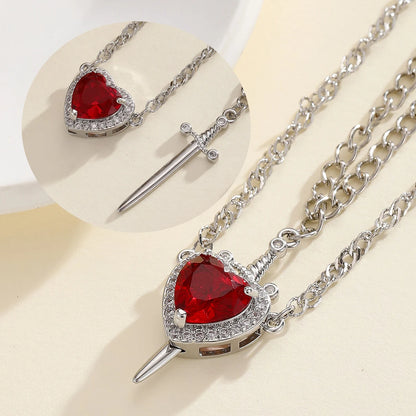 Snow White and the Huntsman Couple Necklace