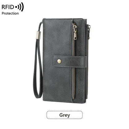 Portefeuille Long 💖 — Protection RFID, Style Élégant