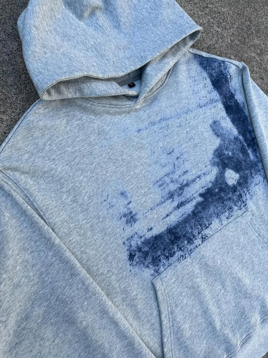 Sweat à capuche rétro gothique décontracté hip-hop Harajuku Y2K pour homme