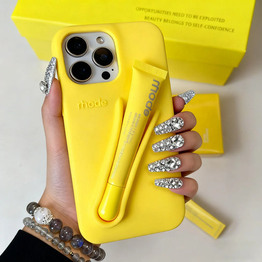 Coque iPhone Gloss Lèvres Rhode Lemontini