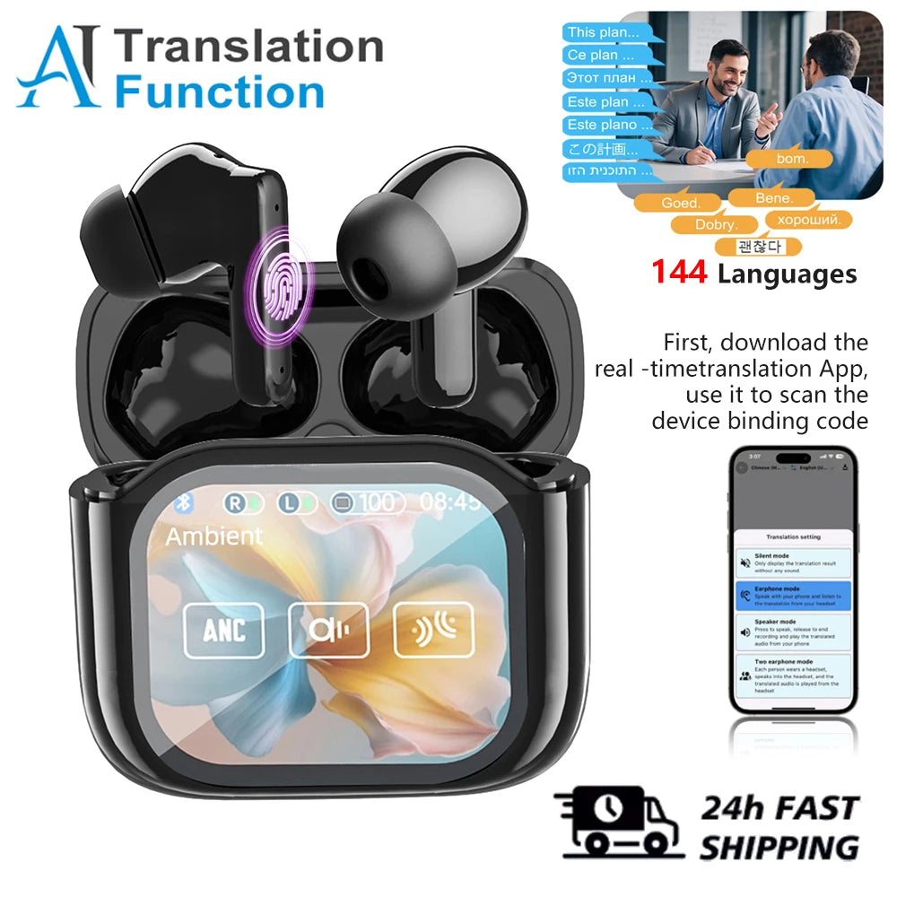 Écouteurs Traducteurs IA 🌍🎧
