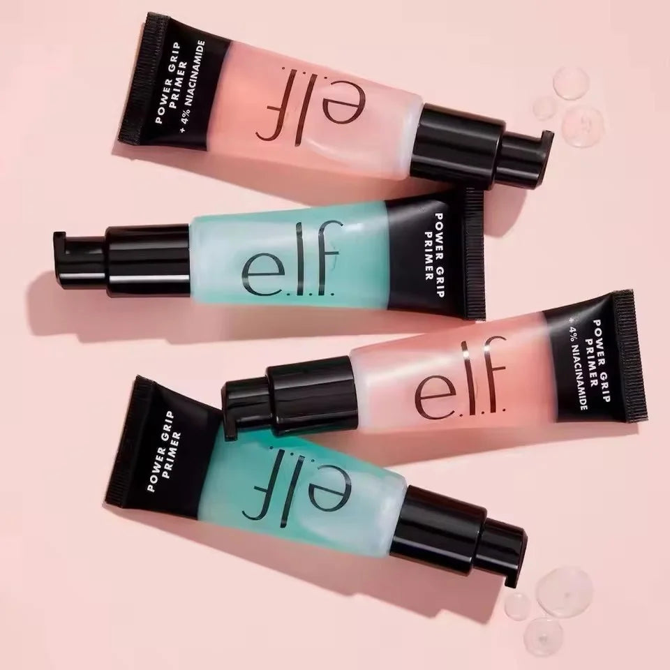 e.l.f. Power Grip Primer and Halo Glow Liquid Filter