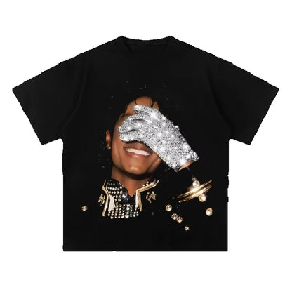 Michael Jackson Graphic T-Shirt, Unisex 100% Cotton Fan Tee