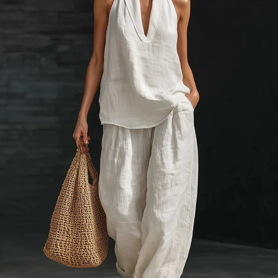 BreezeBoho™ Linen Set 🌴💃 — Light, Flowy & Vacation Ready