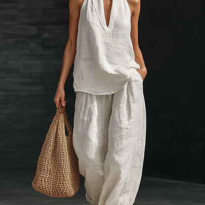 BreezeBoho™ Linen Set 🌴💃 — Light, Flowy & Vacation Ready