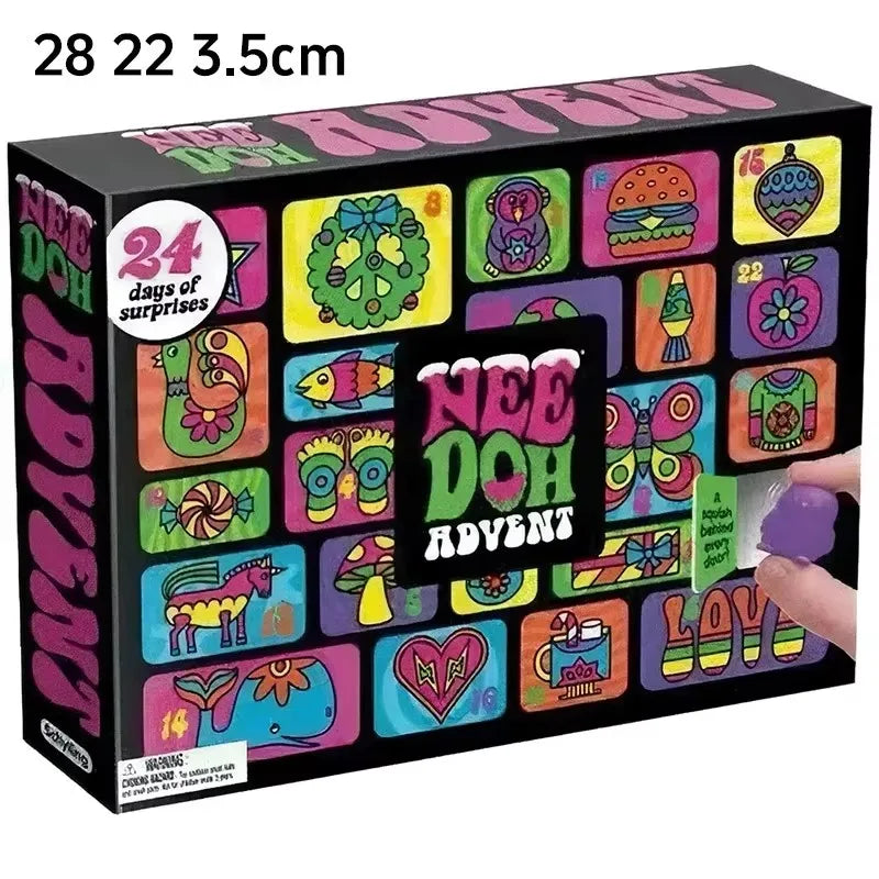 2026 Schylling NeeDoh Squishmas Advent Calendar