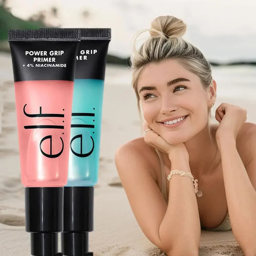 e.l.f. Power Grip Primer and Halo Glow Liquid Filter