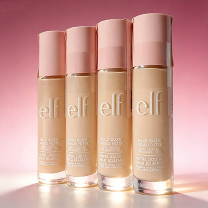e.l.f. Power Grip Primer and Halo Glow Liquid Filter