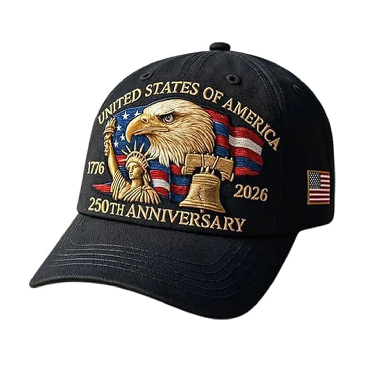 Chapeau du 250e anniversaire LibertyRetro™ 🇺🇸✨ Portez l'héritage