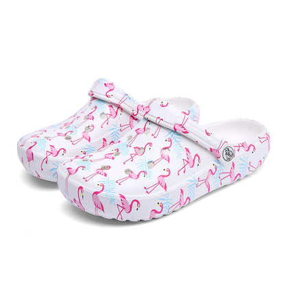 Women's Tie-dye Pattern Slip On Clogs