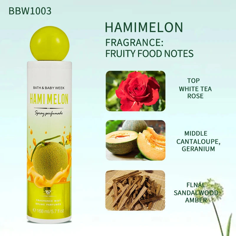Spray Corporel Douceur Sucrée.