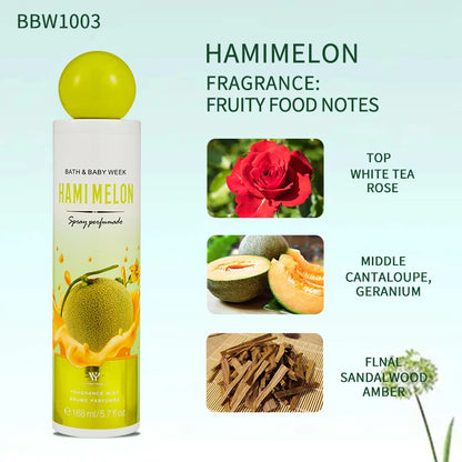 Spray Corporel Douceur Sucrée.