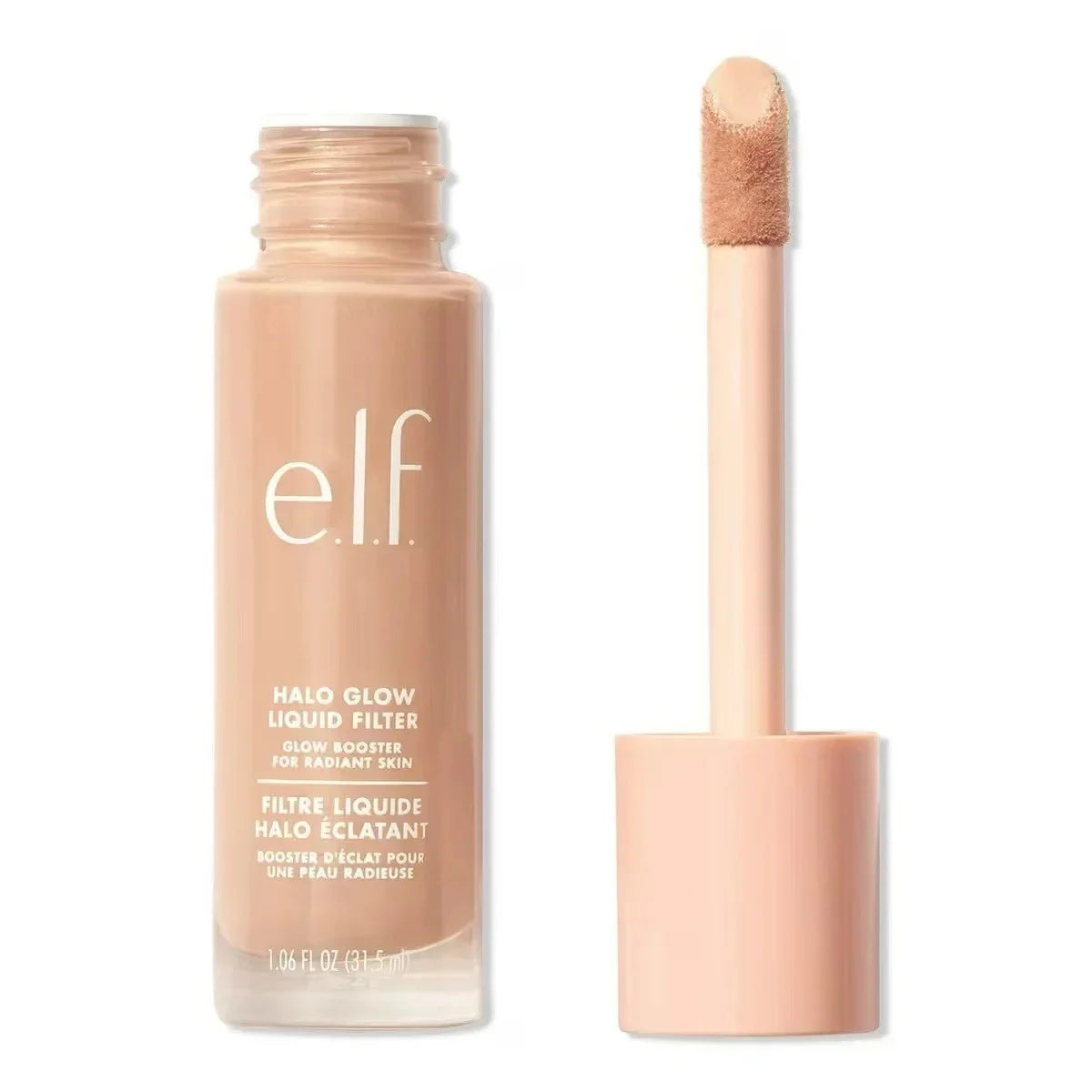 e.l.f. Power Grip Primer and Halo Glow Liquid Filter