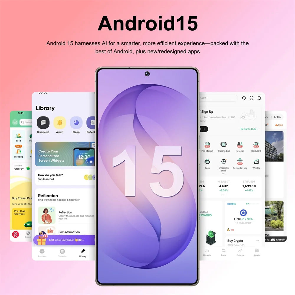 2026 Ultra Smartphone Android 5G | 7.3" HD Display | 22G+2TB | 7800mAh | Dual SIM | Unlocked