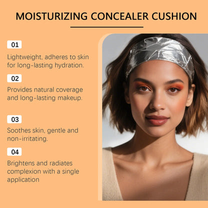 Air Cushion 💧 — Moisture + Flawless Conceal