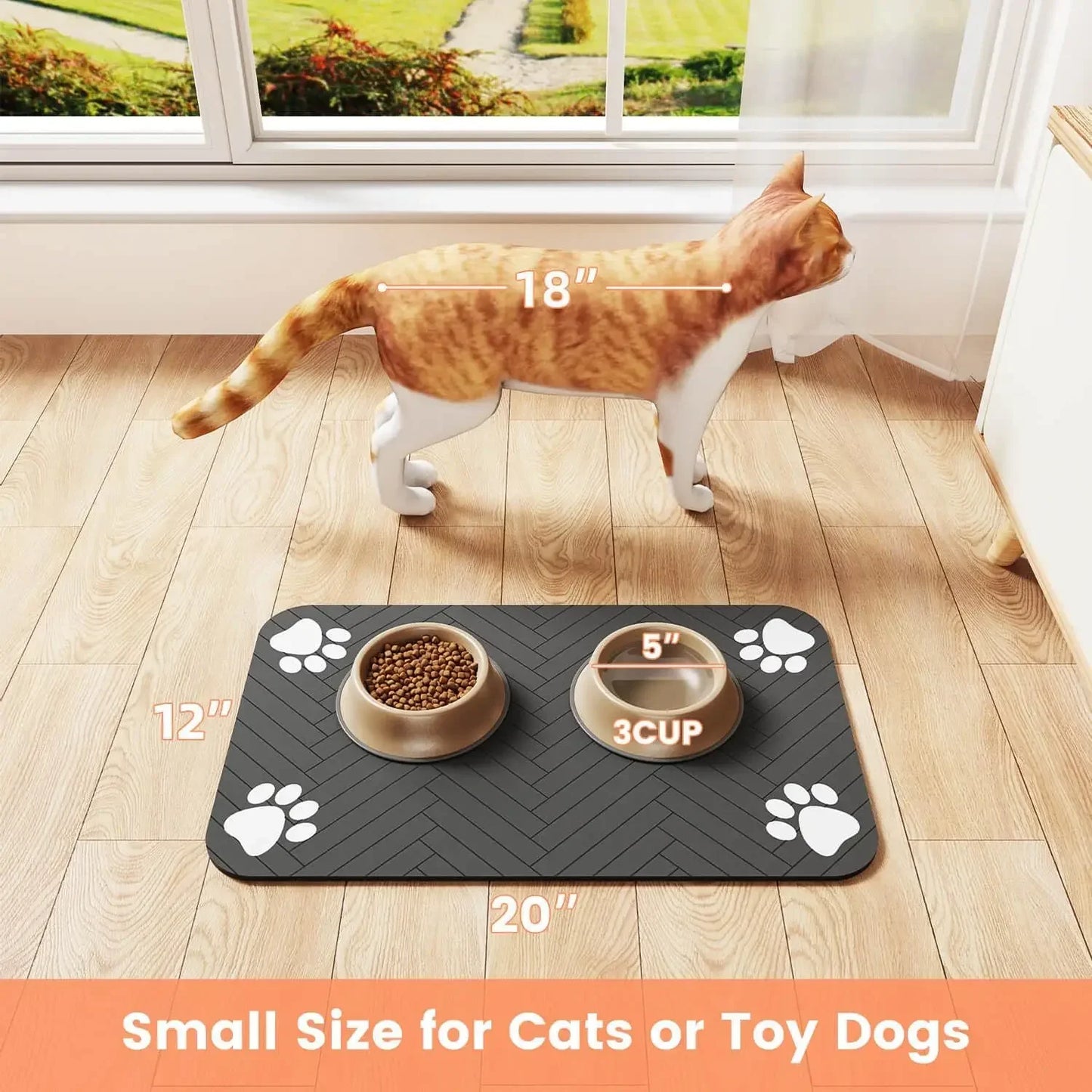 Rubber Feeding Mat