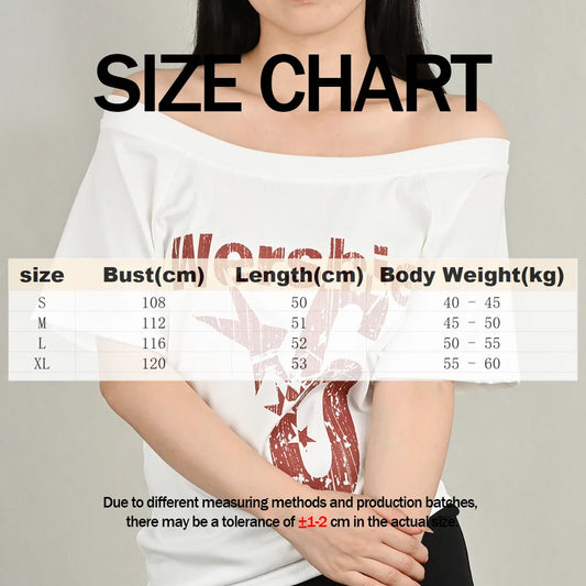 T-shirts Y2K à épaules dénudées pour femme