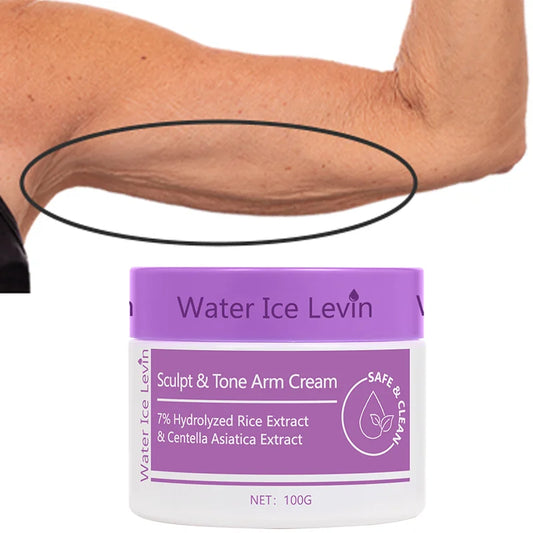 Crème raffermissante pour les bras Sculpt & Tone 100g avec 7% d'extrait de riz et de Centella,