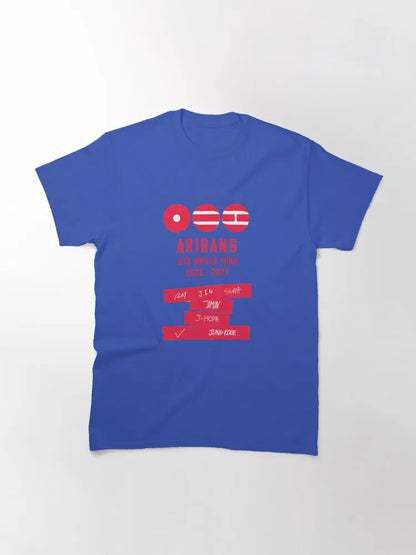 BTS World Tour April 2026 Shirt