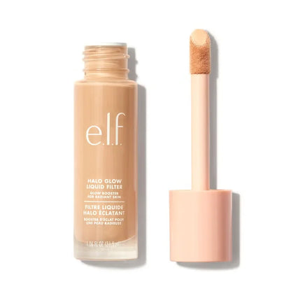 e.l.f. Power Grip Primer and Halo Glow Liquid Filter