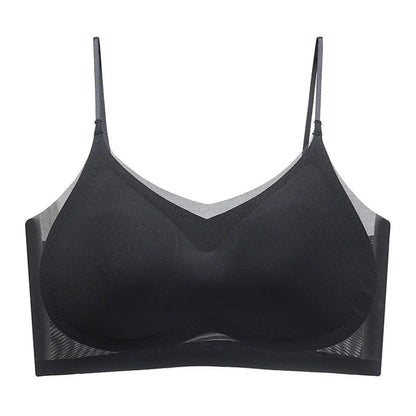 Ultra-Thin Breathable Ice Silk Top Bra