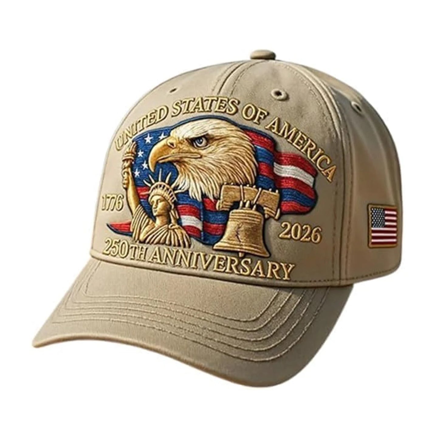 Chapeau du 250e anniversaire LibertyRetro™ 🇺🇸✨ Portez l'héritage