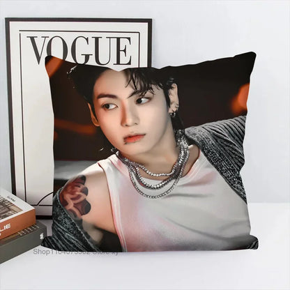 1PC Singer Jungkook Pillow Case