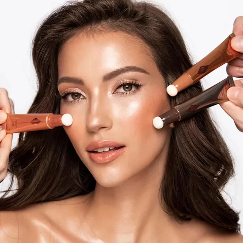 Charlotte Tilbury's Beauty Light Wand and Newer Unreal Blush Healthy Glow Stick