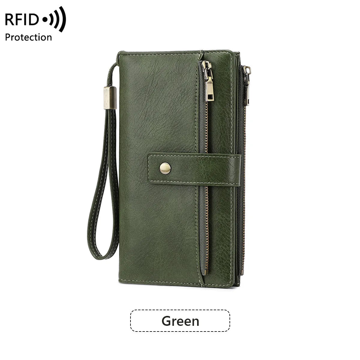 Portefeuille Long 💖 — Protection RFID, Style Élégant